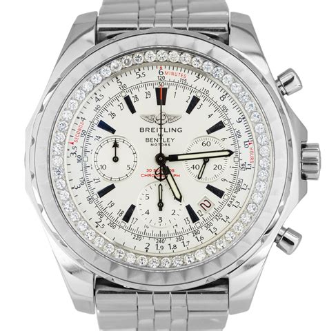 breitling bentley diamond watch|breitling bentley watches for men's.